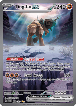 Ting-Lu ex Paldea Evolved card