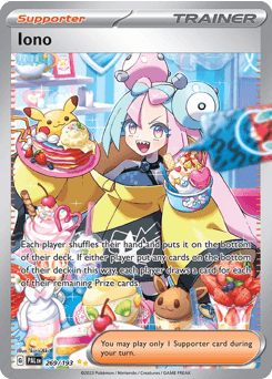 Iono Paldea Evolved card