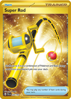 Super Rod Paldea Evolved card