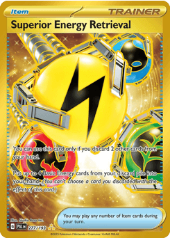 2023 Paldea Evolved Superior Energy Retrieval #277