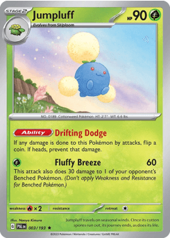 2023 Paldea Evolved Jumpluff #3