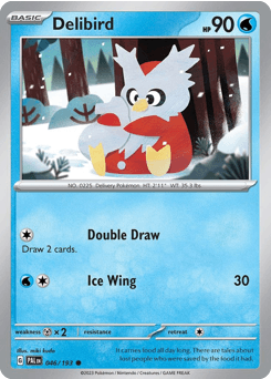2023 Paldea Evolved Delibird #46