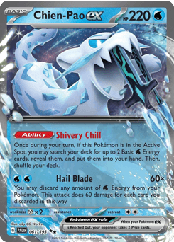 Chien-Pao ex Paldea Evolved card