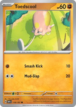Toedscool Obsidian Flames card