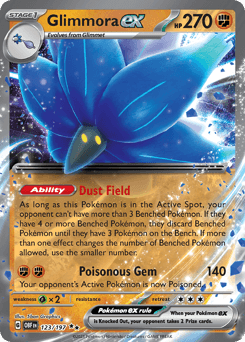 2023 Obsidian Flames Glimmora ex #123