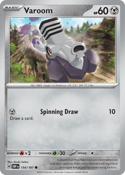 Varoom Obsidian Flames card