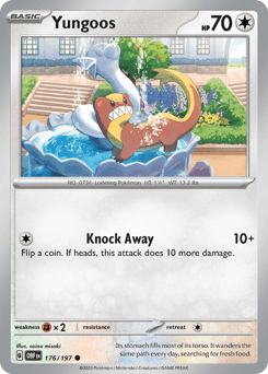 Yungoos Obsidian Flames card