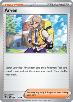 Arven Obsidian Flames card