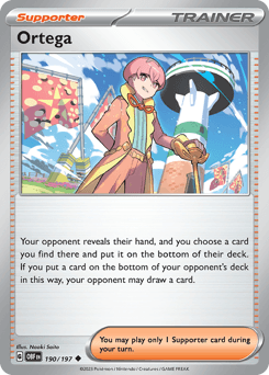 Ortega Obsidian Flames card