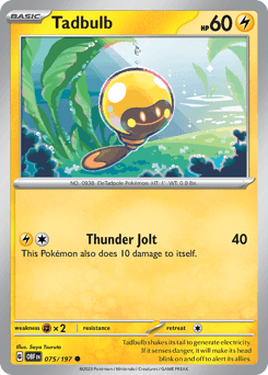 Tadbulb Obsidian Flames card