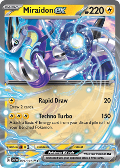 Miraidon ex Obsidian Flames card