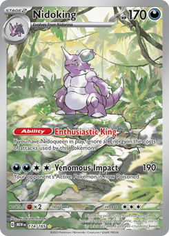 Nidoking 151 card