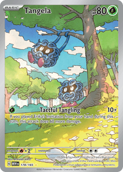 Tangela 151 card