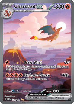Charizard ex 151 card