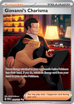 Giovanni's Charisma 151 card