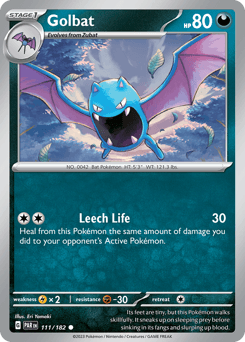 2023 Paradox Rift Golbat #111