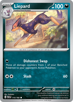 2023 Paradox Rift Liepard #115