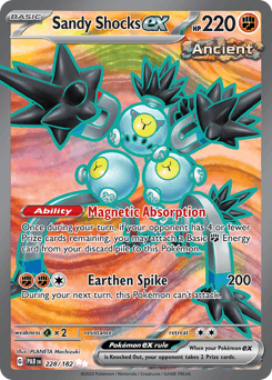 Sandy Shocks ex Paradox Rift card