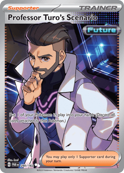 Professor Turo's Scenario Paradox Rift card