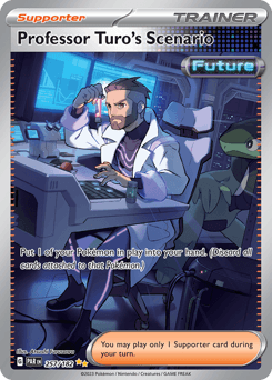 Professor Turo's Scenario Paradox Rift card