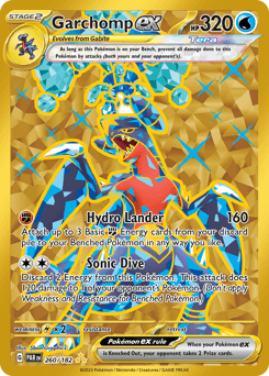 Garchomp ex Paradox Rift card