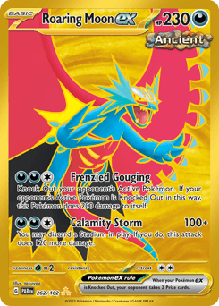 Roaring Moon ex Paradox Rift card
