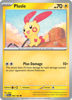 2023 Paradox Rift Plusle #60