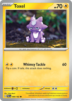 Toxel Paradox Rift card