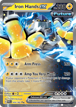 Iron Hands ex Paradox Rift card
