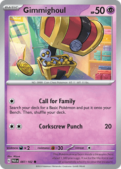 Gimmighoul Paradox Rift card
