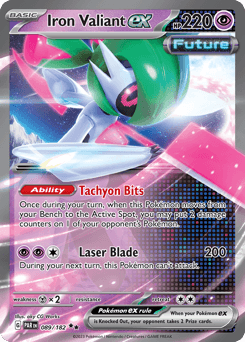Iron Valiant ex Paradox Rift card