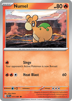 2024 Paldean Fates Numel #11