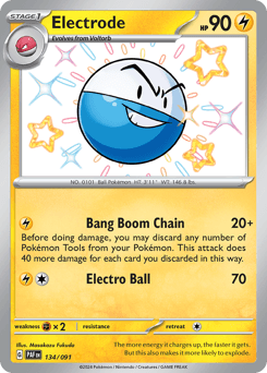 2024 Paldean Fates Electrode #134