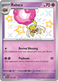 Rabsca Paldean Fates card