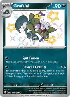 Grafaiai Paldean Fates card