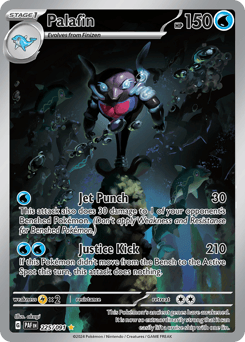Palafin Paldean Fates card