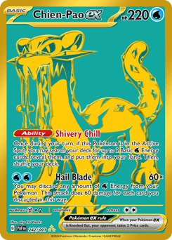 Chien-Pao ex Paldean Fates card
