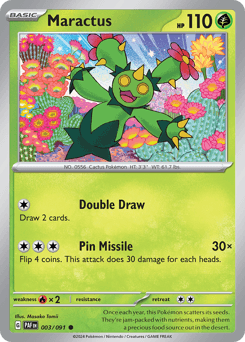 2024 Paldean Fates Maractus #3