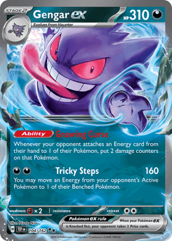 2024 Temporal Forces Gengar ex #104