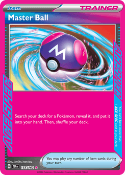 Master Ball Temporal Forces card