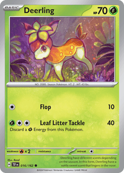 Deerling Temporal Forces card