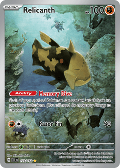 Relicanth Temporal Forces card