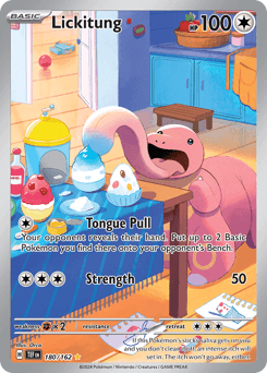 Lickitung Temporal Forces card