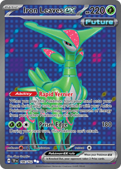 Iron Leaves ex Temporal Forces card