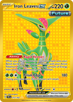 Iron Leaves ex Temporal Forces card