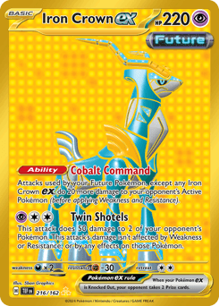 2024 Temporal Forces Iron Crown ex #216