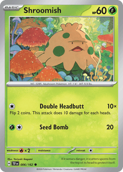2024 Temporal Forces Shroomish #6