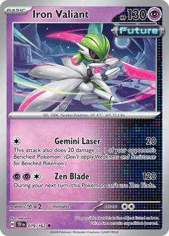 2024 Temporal Forces Iron Valiant #79