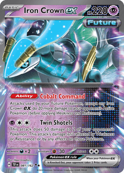 Iron Crown ex Temporal Forces card