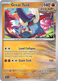 2024 Temporal Forces Great Tusk #97